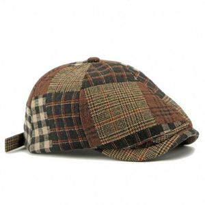 Casquettes Newsboy Vintage Unisexe à 6 Panneaux en Polyester/Coton Personnalisables – Style Gatsby – Vente en Gros - Product Image 4