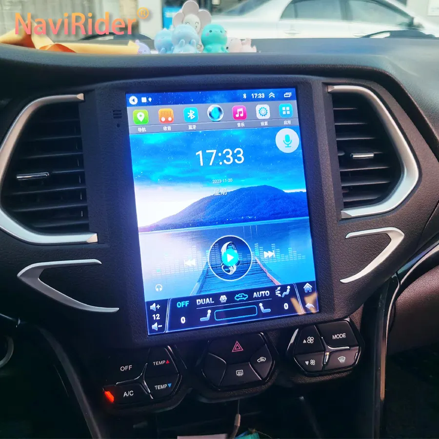 Android 13 GPS Autoradio Multimédia Lecteur Vidéo Autoradio 2 Din CARPLAY Tesla Ecran Stéréo Pour GAC Trumpchi GS4 2015 2016 2017