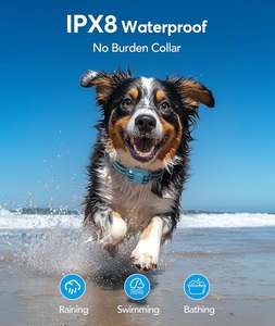 Collar de entrenamiento para perros con control remoto, collar de choque inteligente para perros con 4 modos de entrenamiento, amortiguadores eléctricos impermeables para perros - Product Image 5