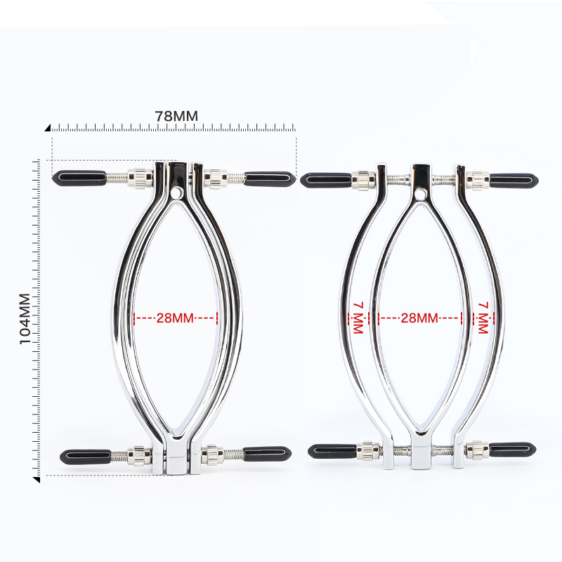 Pince à Lèvres Vaginale Stimulation Point G - BDSM - Neuf - Sans Marque