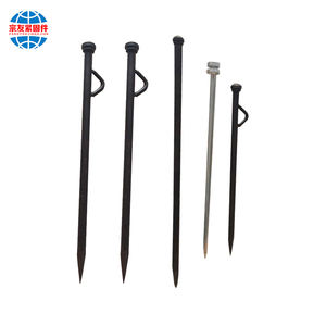 Piquets et chevilles en acier pour la <span class=keywords><strong>construction</strong></span> <span class=keywords><strong>de</strong></span> stabilisation des routes Clous au sol à tige lisse et <span class=keywords><strong>base</strong></span> stabilisée en ciment - Product Image 1