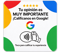 Support de carte NFC QR programmable personnalisé en plastique pour paiement en espagnol, compatible avec Google Play Gift Card, avis et contrôle d'accès aux réseaux sociaux