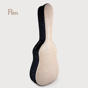 WC85-W1 kustom OEM gitar akustik warna-warni lembut dan casing keras tas instrumen & casing kustom untuk musisi
