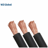 Cable de Soldadura Flexible de Cobre Aislado de Bajo Voltaje para Uso en Construcción 10mm² 16mm² 25mm² 35mm² 50mm² 70mm²