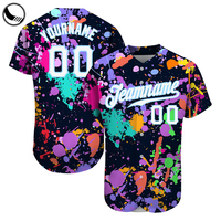 Ensemble uniforme de baseball personnalisé pour filles, en polyester à fines rayures, broderie Canada-Amérique, maillot noir et blanc vierge