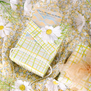 Haute qualité en gros 80g romantique jardin Art papier de soie 43*300cm cadeau de luxe emballage personnalisé rouleau de papier d'emballage - Product Image 2