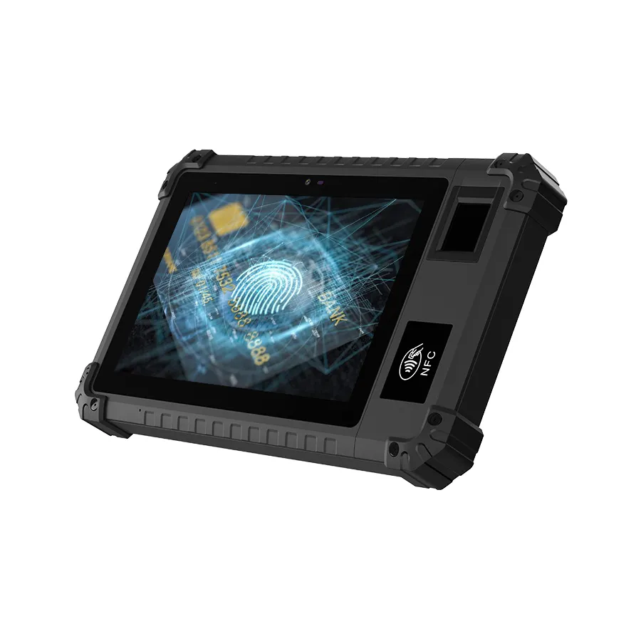 8 Inch 1280*800IPS Touch Screen Rugged IP65 Waterproof Fingerprint Capture Device Tablet Pc