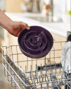 Ciotola Anti-Soffocamento per Cani, Ciotola in Ceramica Antiscivolo per Alimentazione Lenta, Adatta per Razze Canine di Piccola e Media Taglia - Product Image 2