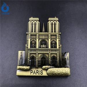 Imán de Refrigerador 3D Vintage de Aleación de Zinc y Bronce con Diseño de la Torre Eiffel de Dubái, Francia, París, <span class=keywords><strong>Alemania</strong></span>, Estados Unidos, Egipto, Recuerdo Artesanal - Product Image 3