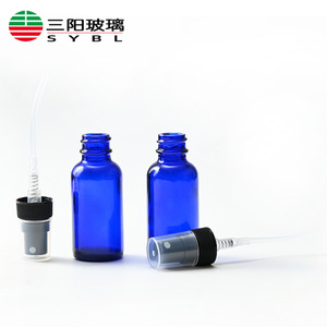 Flacone in Vetro Boston da 30ml 60ml 120ml 1oz 2oz 4oz Blu Ambra Trasparente con Spray Nero per Olio Essenziale e <span class=keywords><strong>Profumo</strong></span> Ricaricabile Disponibile - Product Image 6