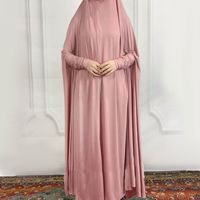 Nouvel Arrivage – Abaya Khimar Jilbab en Jersey Premium, Robe Longue de Prière, Vente en Gros, Hijab Musulman