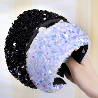 Bandeau à paillettes brillantes Bandeau à paillettes magnifique Bandeau à paillettes doux et simple Accessoires de cheveux de fée élégants
