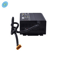Chargeur de batterie 120Vac 220Vac 12v30a 24v20a 36v15a 48v10a 60v8a pour batterie au plomb-acide