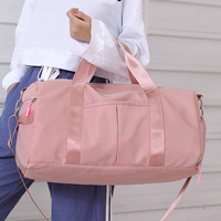 Sacs de sport pour hommes, Logo personnalisé, sac de voyage pliable, sacs d'entraînement noirs pour femmes