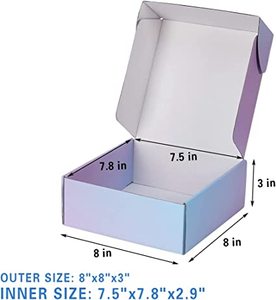 Wholesale Custom Printed Corrugated Shipping <b>Boxes</b> for Candles Soaps Clothes Cosmetics - Product Image 2