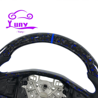 Accessoires pour Ford Bronco 2021+ U725 Raptor Sport CX430 Volant de voiture en fibre de carbone Style course personnalisé Amélioration de l'intérieur