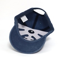 Sombreros de béisbol deportivos de mezclilla lavados Vintage con logotipo bordado personalizado de alta calidad para hombres gorras europeas de 6 paneles sin estructura para papá