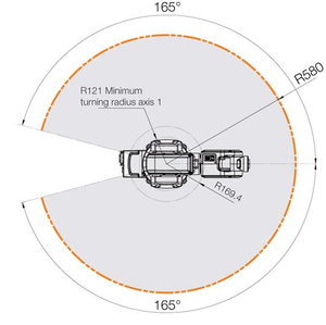 Latest General <b>Mini</b> <b>Robotic</b> Arm 6 Axis IRB 120 High Accuracy 1 Year Warranty US Origin Multi-Voltage Used for Handling Assembly - Product Image 4