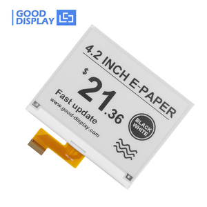 GDEM042T31 Módulo de pantalla de papel electrónico de 4,2 pulgadas de ultra bajo consumo, resolución de 400 × 300, pantalla de tinta electrónica SPI de actualización parcial rápida de 0,3 s - Product Image 3