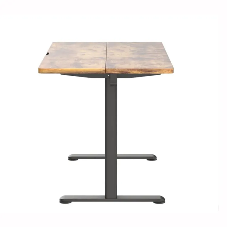 שולחן הרמה יציבה מסגרת שולחן עבודה שקטה גובה בית משרד מתכווננת שולחן עבודה