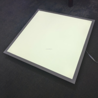 Plafonnier LED intelligent RGB+CCT ultra-plat 600x600mm, commande vocale avec Alexa Google Home, encastré, pour bureau et hôtel