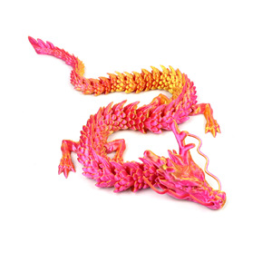 Jouets anti-stress personnalisés en forme d'œuf de dragon articulé et rotatif, imprimés en 3D, en matériau écologique - Product Image 3