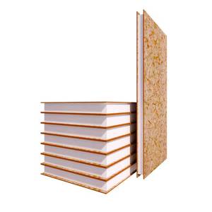 Panneaux isolants structurels utilisant un noyau <span class=keywords><strong>OSB</strong></span> EPS XPS PF pour des projets de construction de murs, de toitures et de sols écoénergétiques - Product Image 2