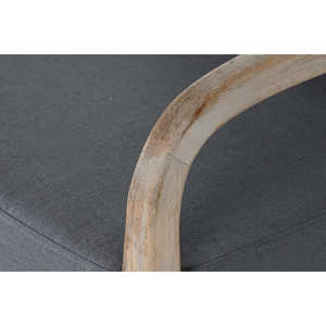 Sillón Fir Tree de poliéster 70x70x88 gris oscuro - Product Image 5