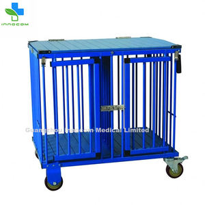 Chariot à 4 Berth pour chiens de grande taille, haute qualité, mode vétérinaire, Cages pour animaux de compagnie, chariot de toilettage pour chiens, vente en gros - Product Image 3
