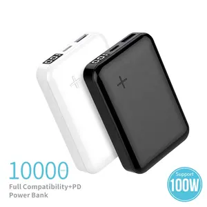 Hotriple J4 Hot Selling Portable 10000mAh PD 20W Super Fast Charging Power Bank With Digital Power Display And Dual Type C Port