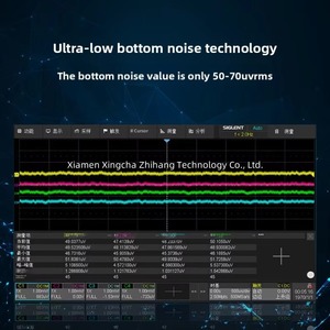 Oscilloscope numérique Siglent SDS824X HD haute définition 12 bits, 4 canaux, fréquence d'échantillonnage 2G, bande passante 70-200 MHz - Product Image 5