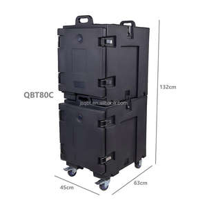 80L 90L 120L 130L Geïsoleerde Voedselcontainer GN Pan Carrier Commerciële Cateringapparatuur Buiten Evenement Thermische Transportcontainer - Product Image 4