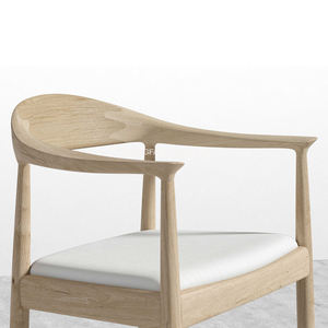 <span class=keywords><strong>Hans</strong></span> <span class=keywords><strong>Wegner</strong></span> phong cách nhà máy chuyên nghiệp <span class=keywords><strong>Kennedy</strong></span> cánh tay ghế da đệm ghế ăn bằng gỗ với ghế đệm - Product Image 3