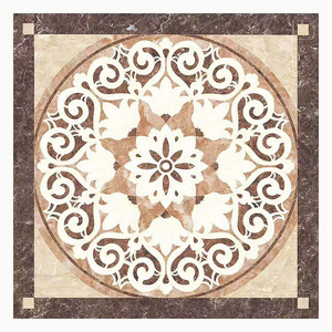 Azulejos de Cerámica Resistentes al Ácido con Diseño de Parqué Brillante de Alta Calidad de Fábrica de 600x600 mm, Imitación a Alfombra, Impresión Personalizada - Product Image 1