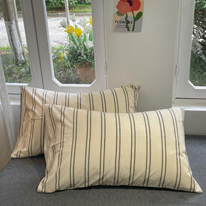 Juego <span class=keywords><strong>de</strong></span> Ropa <span class=keywords><strong>de</strong></span> Cama con Estampado Floral Geométrico a Rayas, 4 Piezas, Tamaño Queen/King, Edredón y Fundas <span class=keywords><strong>de</strong></span> Almohada <span class=keywords><strong>para</strong></span> Todas las Temporadas - Product Image 4