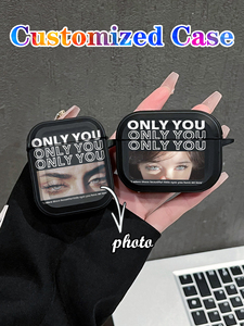 Funda Personalizada para <span class=keywords><strong>AirPods</strong></span> con Foto, Cubierta a Prueba <span class=keywords><strong>de</strong></span> Golpes con Impresión <span class=keywords><strong>de</strong></span> Imagen Personalizada para <span class=keywords><strong>AirPods</strong></span> 1/3/Pro 2, Texto y Diseño Personalizables, MOQ 1 - Product Image 5