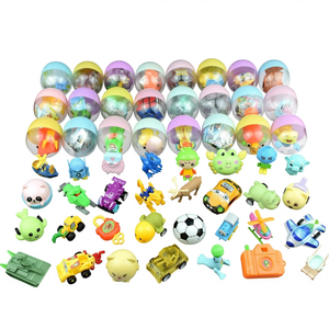 Jouets en plastique en forme d'animaux mignons, mini figurines de 55 mm, œufs surprises en vrac pour distributeur automatique, pour salle de jeux et enfants - Product Image 1