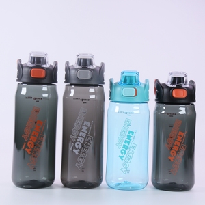 Yiben xách tay 720/850ml phòng tập thể dục tập thể dục chai nước dung tích lớn BPA miễn phí motivational thể thao chai nước nhựa với xử lý - Product Image 3