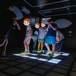 Pavimento Interattivo a LED per Giochi Indoor <span class=keywords><strong>Escape</strong></span> Activate Hide Devil's Eye <span class=keywords><strong>Game</strong></span> Room 30x30cm Mega Relay Pixel Grid Floor Is Lava - Product Image 2