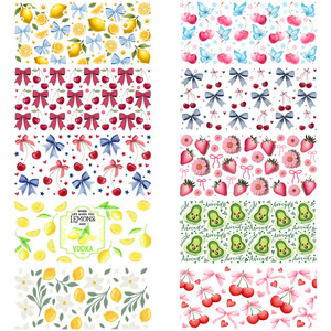 Autocollants en gros prêts à l'emploi personnalisés 16 oz 24 oz 40 oz A5 Flower Nfl Dtf Uvdtf Décalcomanies Uv Dtf Enveloppes de tasses 16 oz Transferts en vrac - Product Image 5