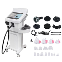 Appareil professionnel 3-en-1 portable en acier inoxydable et ABS pour le lifting des hanches par vibration sous vide et la mise en forme des fessiers