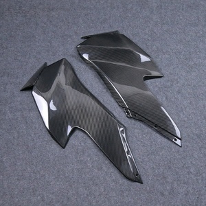 Panneaux latéraux supérieurs avant 100% en fibre de carbone sèche 3K pour Kawasaki ZX-10R 2021+ – Carénage supérieur de la carrosserie - Product Image 5