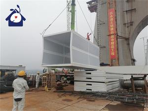 Casa plegable móvil prefabricada de 20 pies y 40 pies, construcción rápida, casa contenedor pequeña plegable prefabricada de 20 pies y 40 pies para oficina - Product Image 2