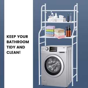 Estante Metálico para Lavadora de Baño, Estante de Almacenamiento Sobre la Lavadora, Oferta 2025 - Product Image 5