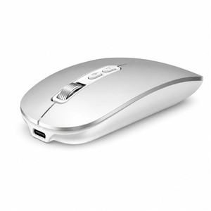 Office Home Travel Wireless <b>Mouse</b> 2.4G Bluetooth Rechargeable Ergonomic <b>Mouse</b> with Nano Receiver for Laptop Desktop - Product Image 6
