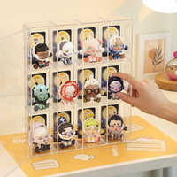 Vitrine d'Affichage Murale en Acrylique Transparent avec Porte Coulissante pour Figurines Mini Funko Pop, Jouets d'Action et Objets de Collection