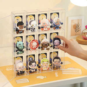 Giá đỡ trưng bày <span class=keywords><strong>acrylic</strong></span> trong suốt có cửa trượt dành cho đồ chơi mô hình Funko Mini Pop, đồ chơi hành động, đồ sưu tầm - Product Image 4