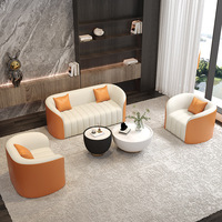 Ensemble de canapés en velours capitonné pour salon moderne, design de luxe doré, fauteuil de réception pour bureau
