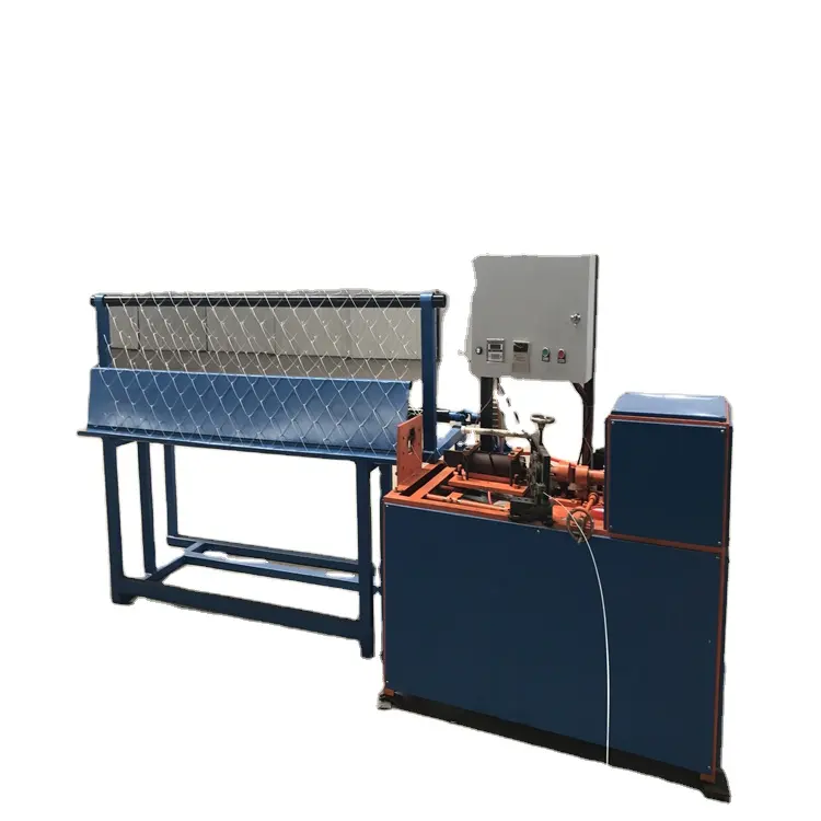 low cost Semi-automatic chain link fence machinery