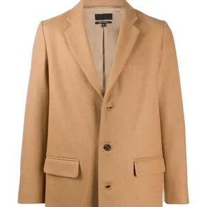 Пальто из монгольской шерсти и кашемира, длинное мужское кашемировое пальто, самая низкая цена, шерстяное клетчатое пальто